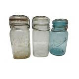 Vintage Atlas And Ball Jars