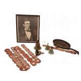 Misc Items,Brass Bells,Ole Abe,Cast Skillet