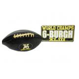 Steelers Signed Football,License Plate