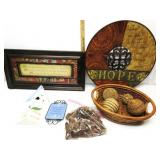 Home Decor,Pine Cones,Signs,Coffee Table Decor
