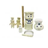 Vintage Pillsbury Doughboy,Dolls Are Plastic