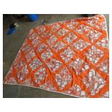 Hand Stitched Quilt Twin Or Full