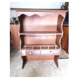 Mid Century China Cabinet Top 28'W38.5'T