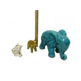 Ceramic Elephants