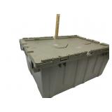 Tote W/Built In Lid