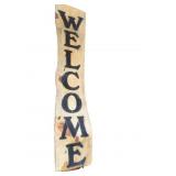 Welcome Wood Sign 52'L