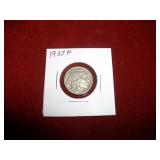 1937 P Indian/Buffalo Nickel