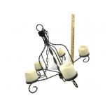 Metal Hanging Candle Holder W/Tealights