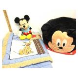 Mickey Mouse Pillow,Disney Baby Blanket