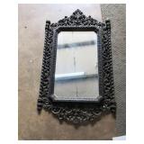 Hard Plastic Framed Wall Mirror