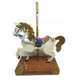 Carousel Decor On Heavy Butcher Block