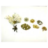 Vintage Costume Jewlery Shirt  Pins