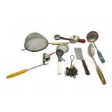 Vintage Kitchen Tools,Pot Scrubber,Hand Mixer