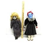 Goth Doll W/Blue Demon Doll