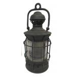 Heavy Antique Oil Lantern 17'T