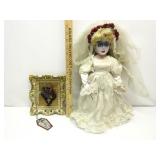 Gothic Bridal Doll,Skewered Heart