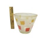 Vintage Art Deco Glass Bowl