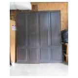 Vintage Wood Panels 44'Wx99'T