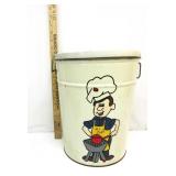Vintage Corn Popper Tin