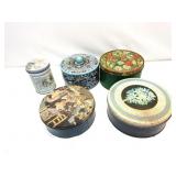 Assorted Antique Tins