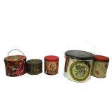Antique Tins,Candy,Biscuit,Etc