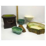Vintage Planters Planters,May Some Chips