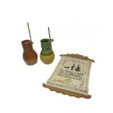 Pottery Bird Houses