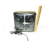 Antique Metal Simplex Electric Clock Works