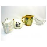 Vintage Kitchen,Ceramic Pitcher,Cannister