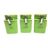 Vintage Plastic Kitchen Cannisters