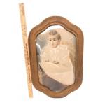 Antique Framed Child Photograph