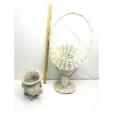 Vintage Wicker Decor