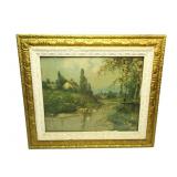 Antique Framed Print 23.5'x27'