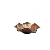 Primrose Fine Cut Carnival Glass Dish Hanger