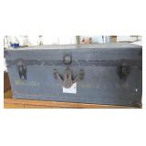 Vintage Trunk 30.5"Wx17"Dx20.5"T