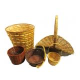 Assorted Wicker Baskets