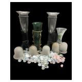 Home Decor Vases W/Pebbles