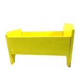 Wood Doll Bed 21"Wx11.5"Dx13"T