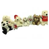Coca-Cola Bears W/Beanie Babies
