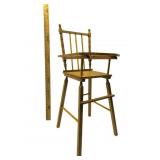 Vintage Doll Size High Chair