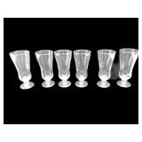 Mid Century Wine/Water Glasses