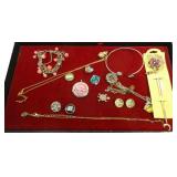 Costume Jewlery Necklaces,Bracelets,Buttons