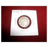 1936P Buffalo/Indian Head Nickel