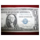 $1 1935A Silver Cert. Ser# Z80279761C - CRISP