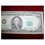 $100 1981A Fer# 2170D Ser# D04458583A