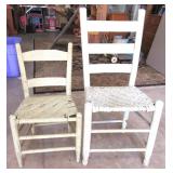 Antique Ladder Back Chairs