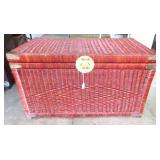 Wicker Trunk 35.5"Wx20"Dx20.5"T