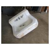 Cast Iron Bath Sink 18"Wx17"D