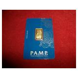 5g 999.9 Au P.A.M.P. Swiss made