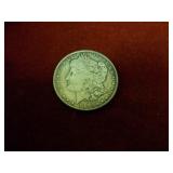 1892CC Morgan Silver Dollar